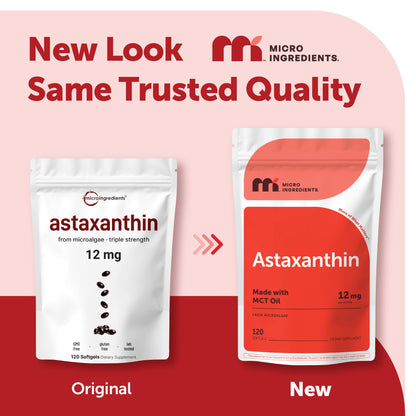Microingredients Astaxanthin 12mg