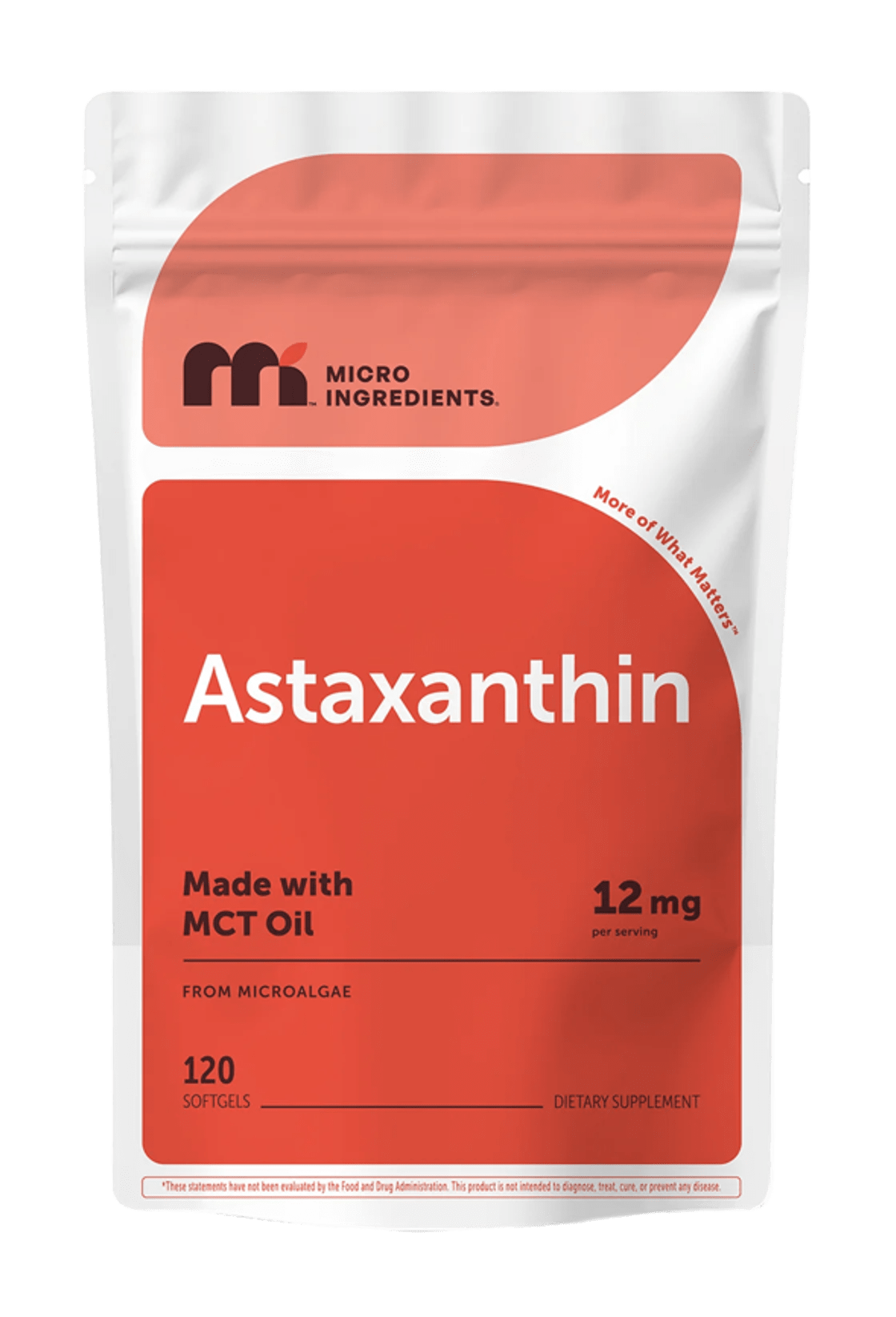 Microingredients Astaxanthin 12mg
